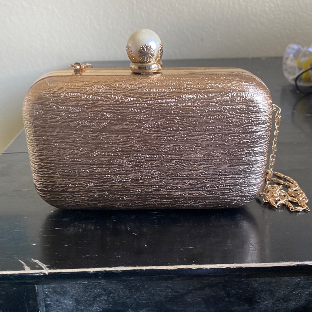 Rose Gold Mini clutch
